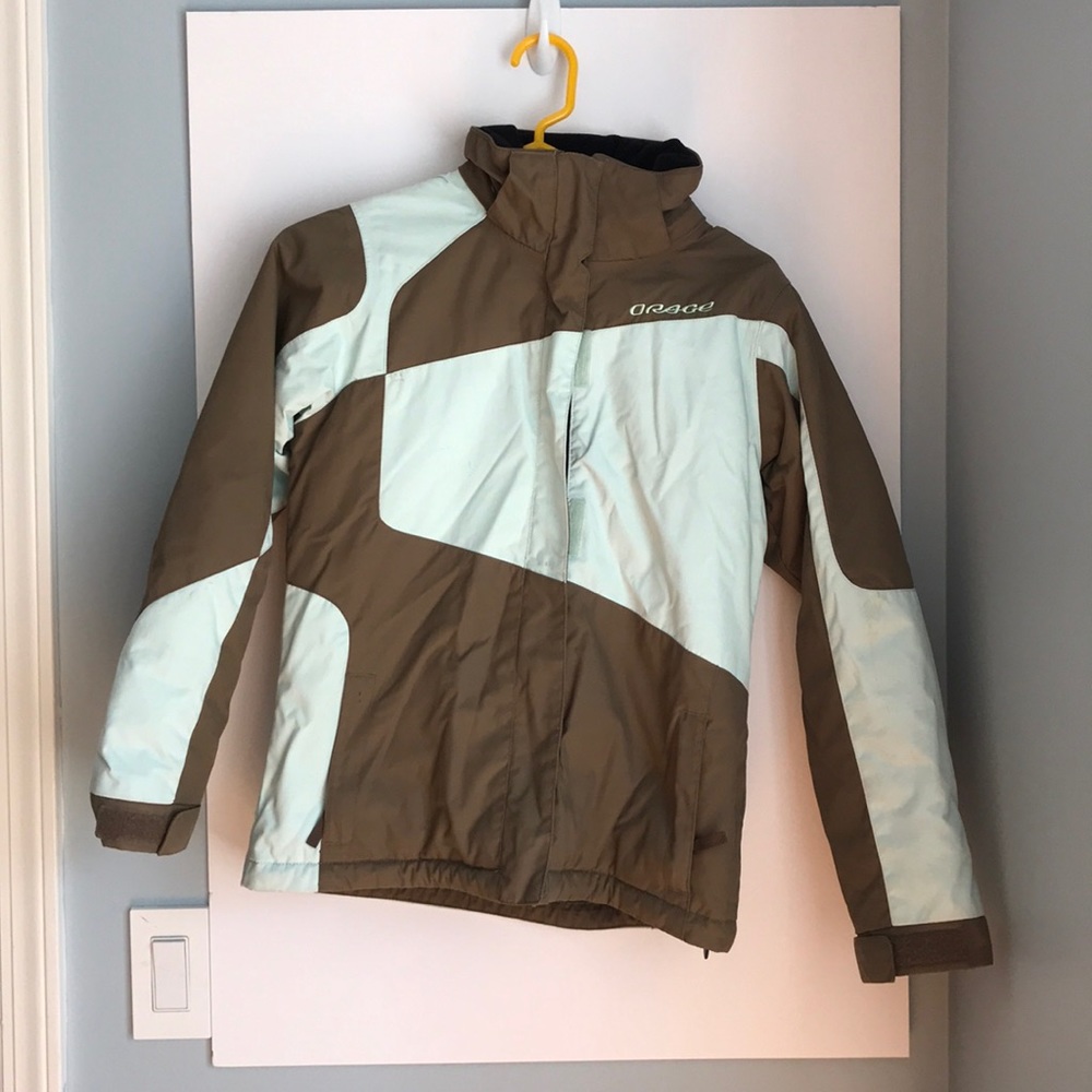Orange Winter Jacket